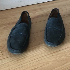 Tods men’s suede shoes